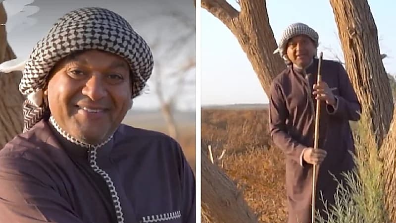 الزعاق يوضح علاقة الإبل بالنجوم .. فيديو