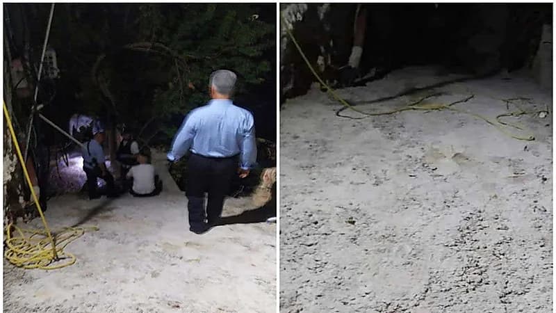 شاب يقتل والده ويدفن جثته بساحة المنزل