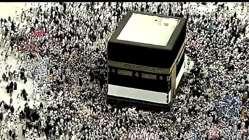 روحانية صحن الطواف مع شروق الشمس.. فيديو