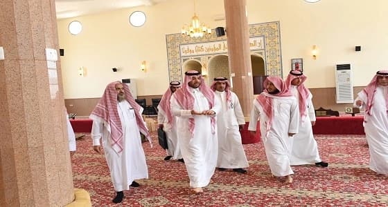 أمير الحدود الشمالية يقف على استعدادات وجاهزية المساجد لاستقبال شهر رمضان المبارك