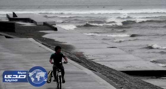 ⁠⁠⁠⁠⁠إعصار شديد يوقف الطائرت والقطارات جنوب اليابان