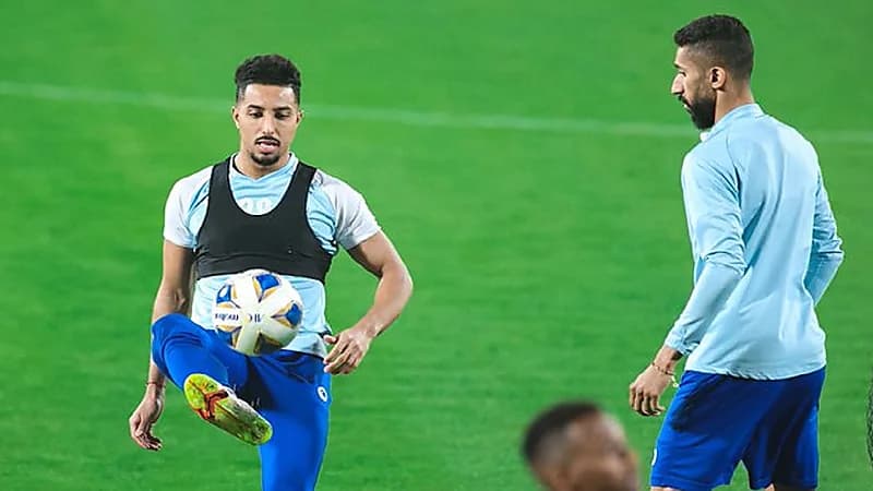 عبدالله رديف ينضم لتدريبات الهلال قبل مواجهة الريان القطري
