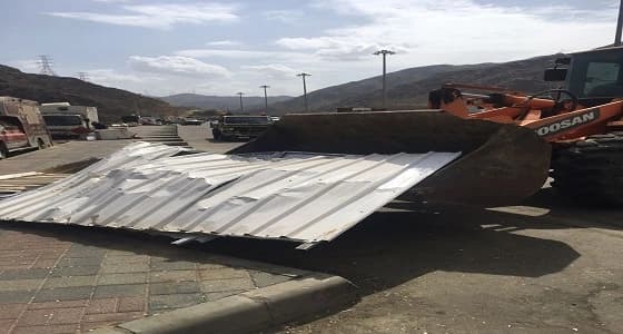 حملة إزالة البسطات العشوائية بـ " عقبة ضلع "