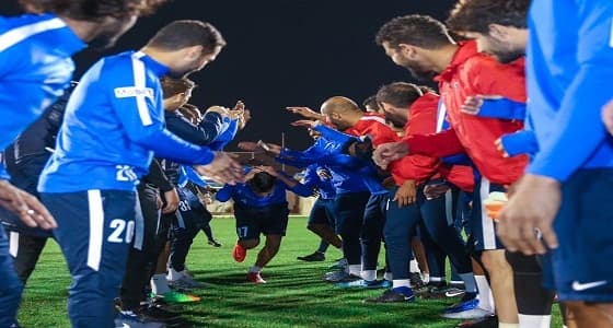 بالصور.. الهلال يواصل تدريباته لمواجهة النصر