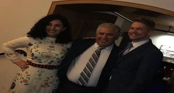 " المهنا " يكشف تفاصيل زواج ابنته من ألماني