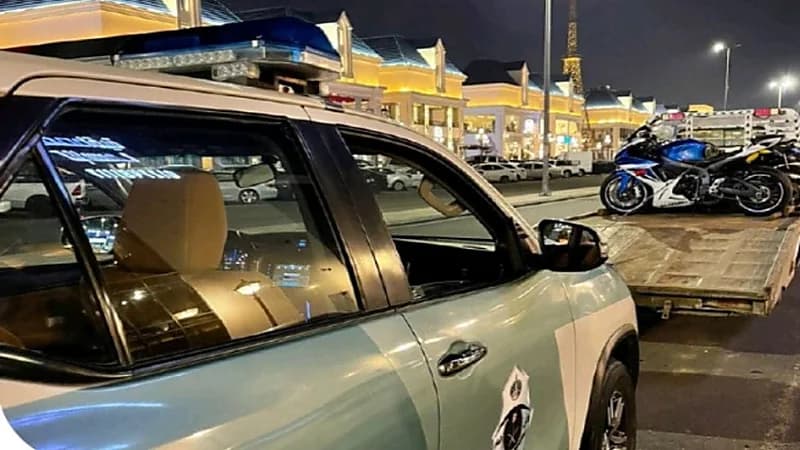 المرور يضبط أكثر من 350 دراجة آلية مخالفة