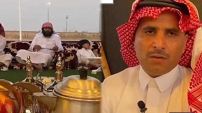 مواطن‬⁩ يحول مكانًا في أرضه إلى مجلس مفتوح لاستضافة المسافرين منذ 10 سنوات.. فيديو