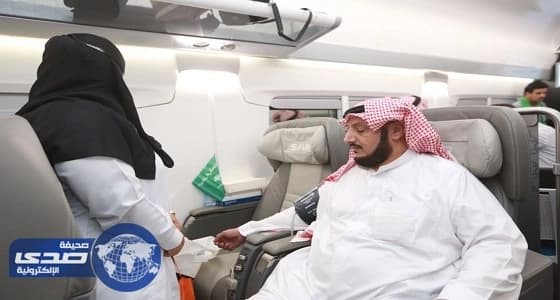 " سعود الطبية " تقدم خدماتها لركاب قطار سار بمناسبة اليوم الوطني