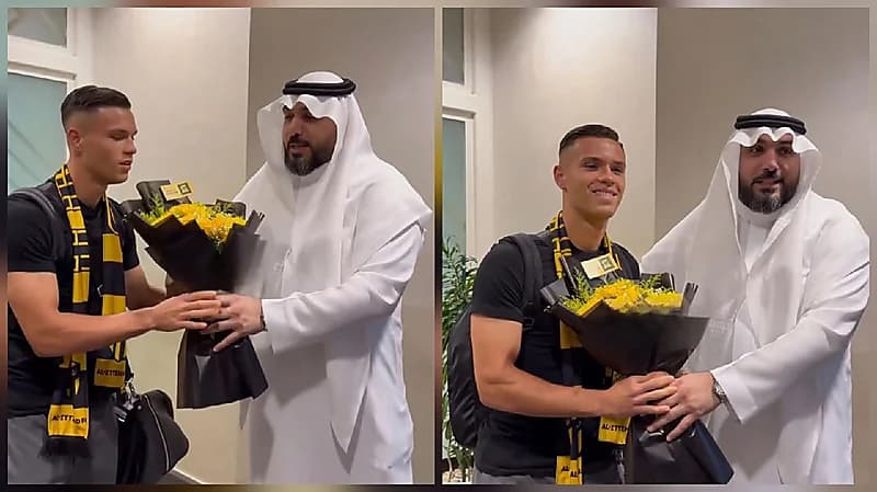 لحظة وصول محترف الاتحاد سيميتش إلى جدة .. فيديو