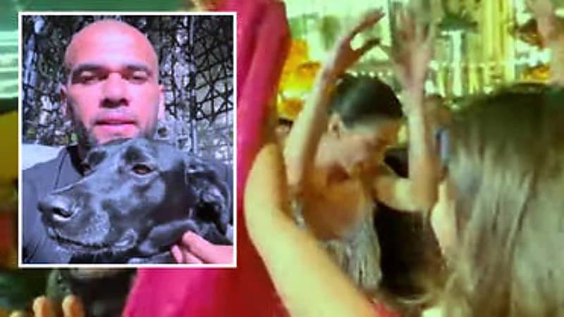 شاهد.. زوجة "داني ألفيس" تحتفل في دبي لتنسى فضيحته