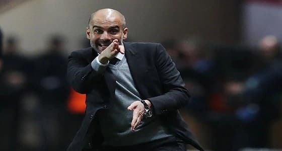 جوارديولا يدافع عن لاعبي مانشستر سيتي