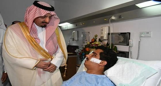 بالفيديو.. مصاب المجاردة يتمنى العودة للعمل.. وأمير عسير يرد عليه