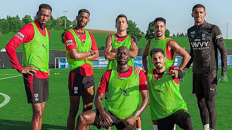 الهلال يواصل استعداداته لمواجهة آراو الودية