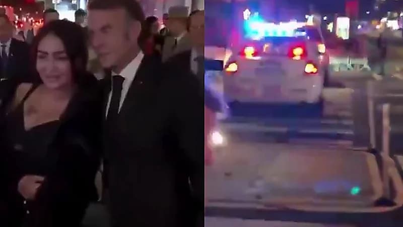 موكب ترامب يوقف ماكرون في شوارع نيويورك.. فيديو