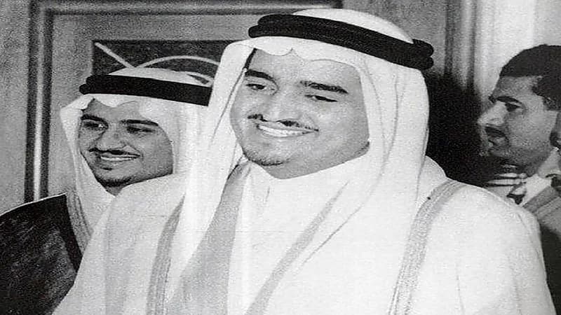 صورة نادرة للملك فهد والأمير سلطان في شبابهما