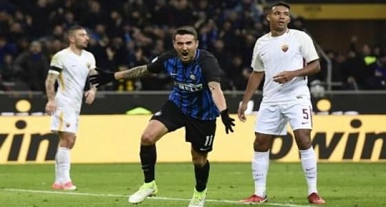 تعادل إنتر ميلان وروما فى الدوري الإيطالي