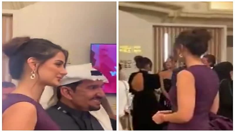 مهلاقا جابري تطلب التصوير مع الفنان عبدالله السدحان.. فيديو