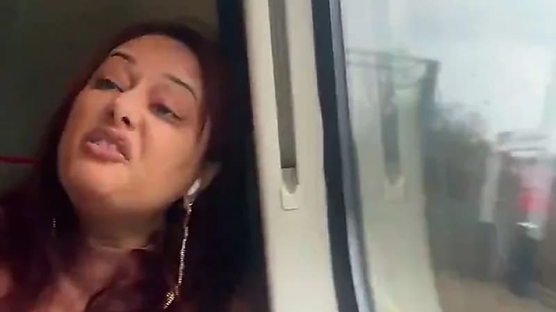 امرأة تطلب من مسلم العودة إلى بلده العربي فيخبرها بأنه بريطاني .. فيديو