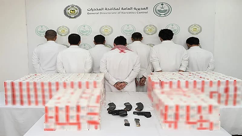 إحباط تهريب أكثر من 306 ألف قرص خاضع للتداول الطبي بنجران ..فيديو