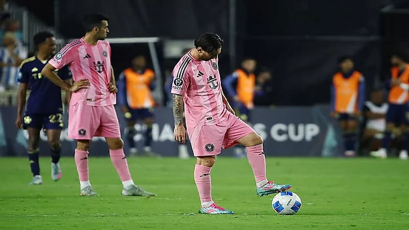 خيبة أمل جديدة لميسي وإنتر ميامي بعد وداع دوري أبطال كونكاكاف .. فيديو وصور