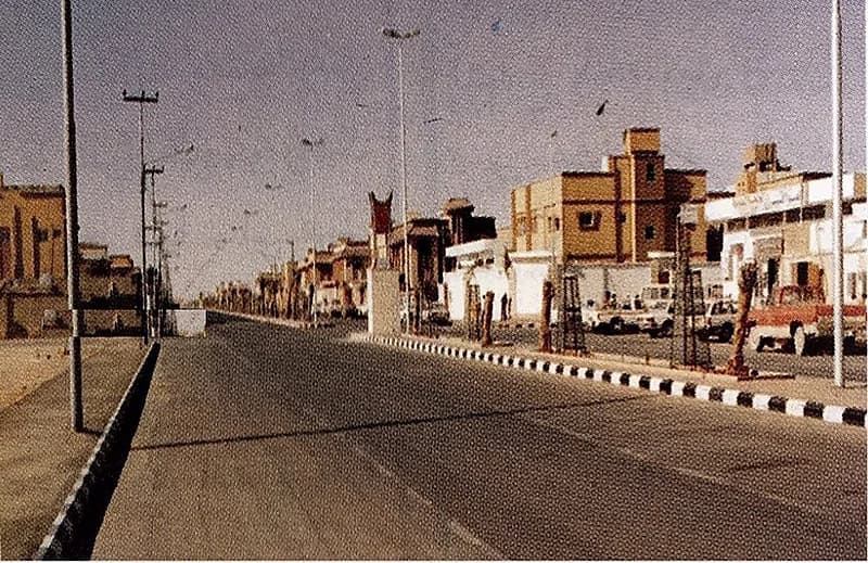 صورة من بلدة العلماء حريملاء قبل 45 عام