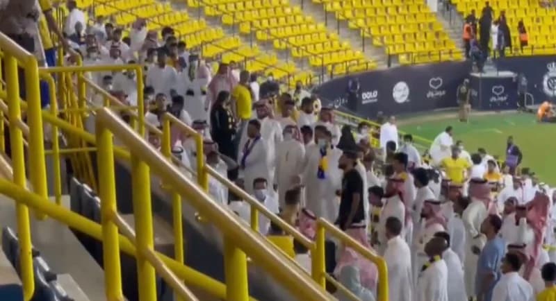 شاهد .. غضب جماهير النصر بعد خسارة الفريق أمام الاتفاق