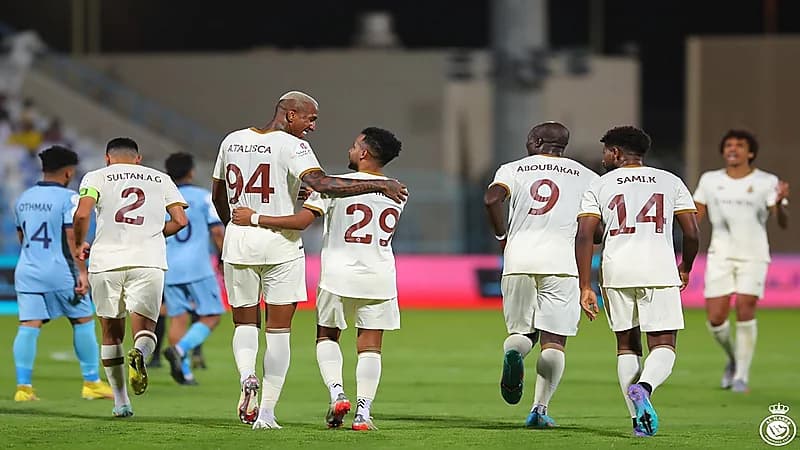 بالفيديو .. النصر يسحق الباطن برباعية نظيفة