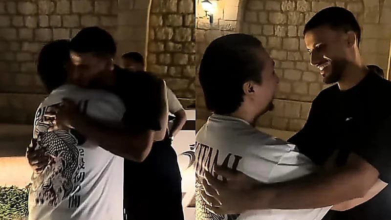 عمر السومة يُقيم مأدبة عشاء لرابطة مشجعي الأهلي بالدوحة .. فيديو