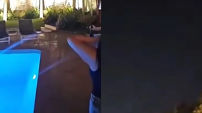 لجين عمران تشارك أجواء جلستها الهادئه لمشاهدة خسوف القمر .. فيديو