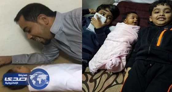 بالفيديو.. آخر لقاء يجمع الشهيد هادي مع رضيعه