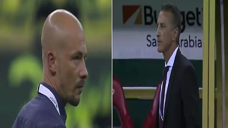 شاهد .. فرحة "شاموسكا" ورد فعل مدرب التعاون عقب فوز الفيصلي بكأس الملك