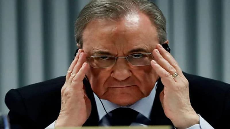 تسجيلات مسربة لرئيس ريال مدريد تضعه في أزمة