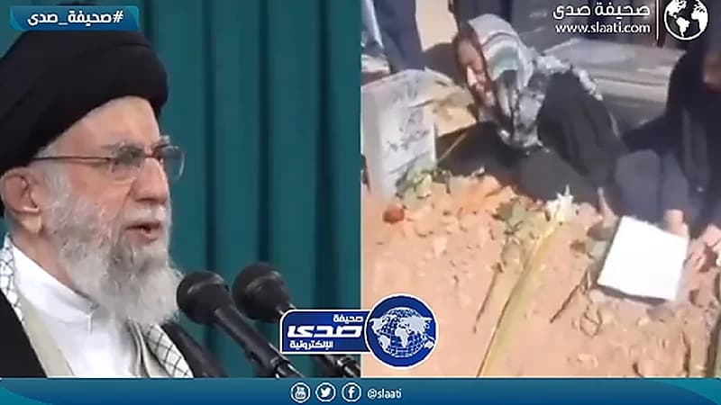 بالفيديو   .. خامنئي بوجهين يبكي على قتلى سوريا وفلسطين ويذبح اليوم شعبه