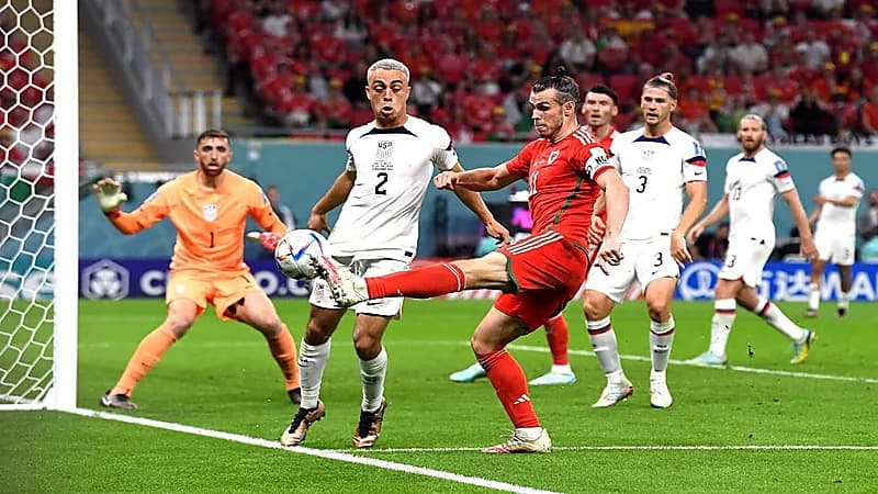 التعادل الإيجابي يحسم مواجهة أمريكا وويلز 