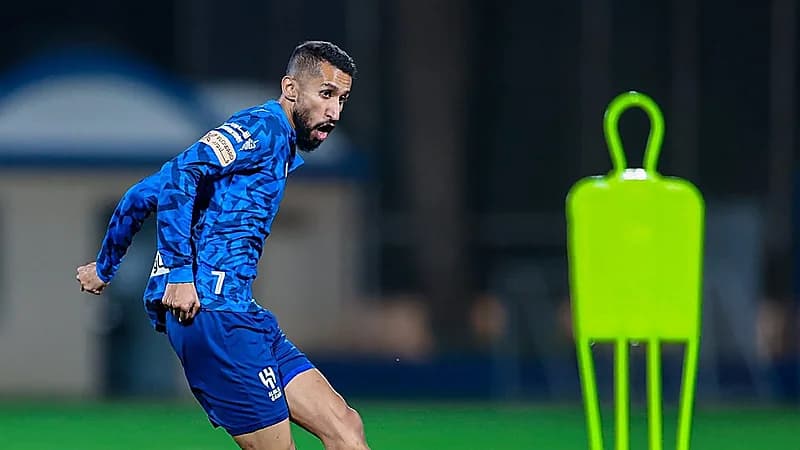 الهلال يعلن غياب الفرج 4 أسابيع بسبب الإصابة
