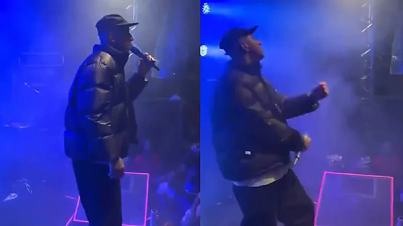 تاليسكا يغني في حفلة ليلية بعد انتهاء الدوري - فيديو