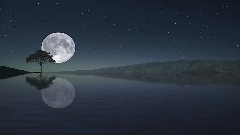 المسند يوضح أسباب رؤية الأجرام السماوية عند الأفق كبيرة