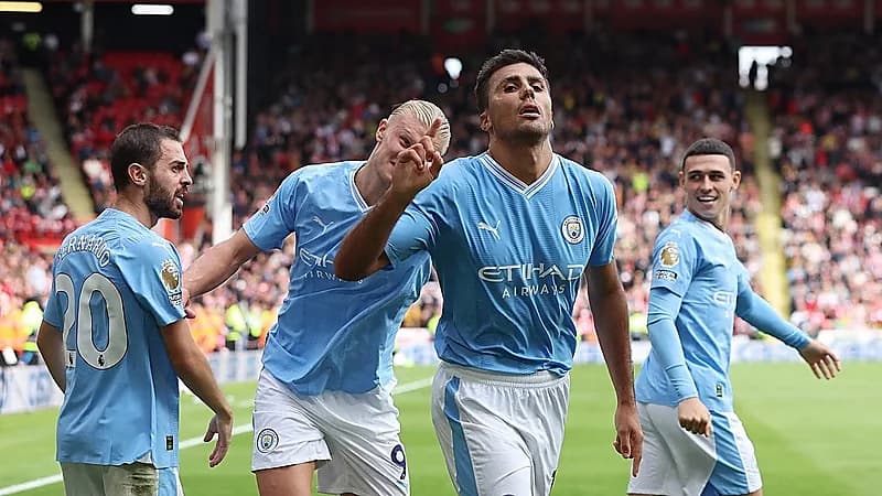 مانشستر سيتي يتغلب على شيفيلد يونايتد