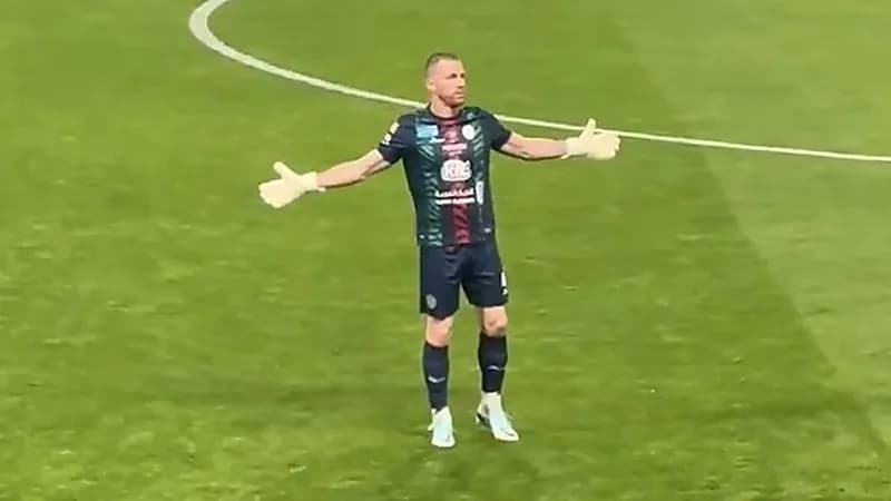 غضب حارس الاتفاق من رابطة النصر .. فيديو