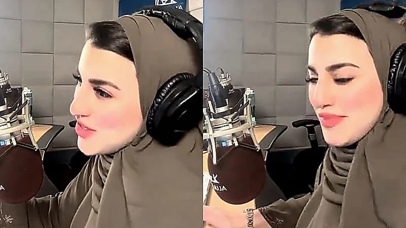 غدير الشهري تخطف الأنظار لطلاقتها باللغة الإنجليزية  ..  فيديو