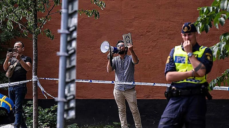 السويد تفرج عن المشتبه بهم في قضية مقتل حارق المصحف