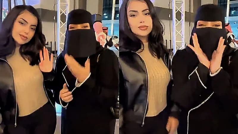 سيدة تلتقي بريما العنزي: والله أنها أحلى من جورجينا  ..  فيديو