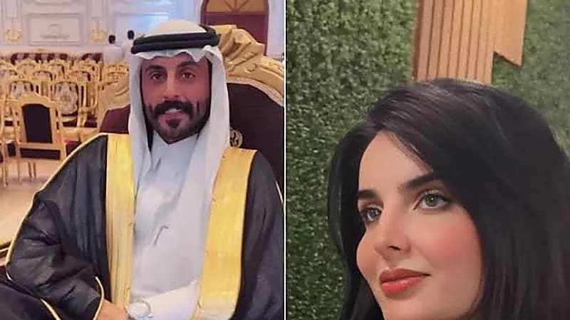 الزهراني يعبر عن حبه لزوجته صالحة بقصيدة شعر ..فيديو