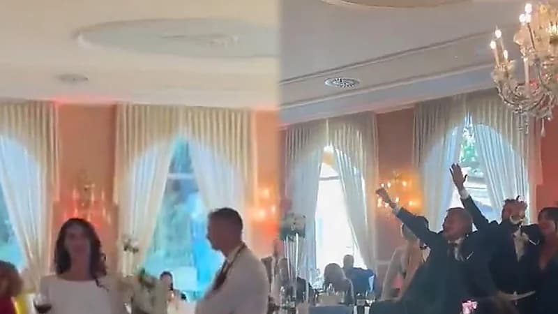 عروس تغادر حفل زفافها بسبب ترديد زوحها لأهازيج نادي آي سي ميلان .. فيديو