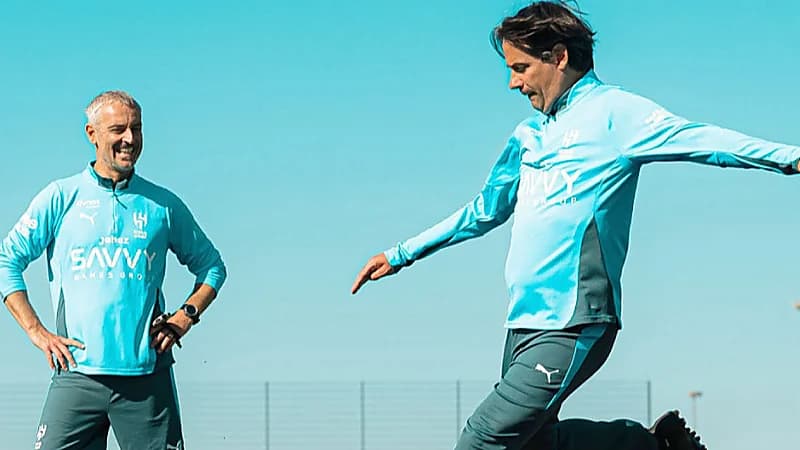 لاعبي الهلال يخضعون لتدريبات بالدراجة الهوائية