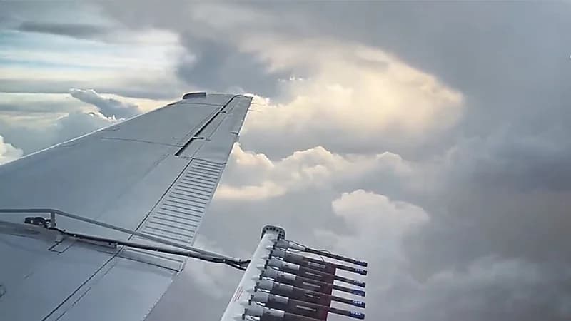 الأرصاد : عمليات الاستمطار لا تسبب أي مخاطر على أي مدن.. فيديو