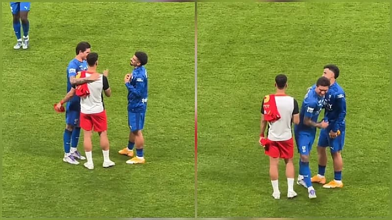 نونيز يظهر دهشته من التشابه بين علي وقاسم لاجامي.. فيديو