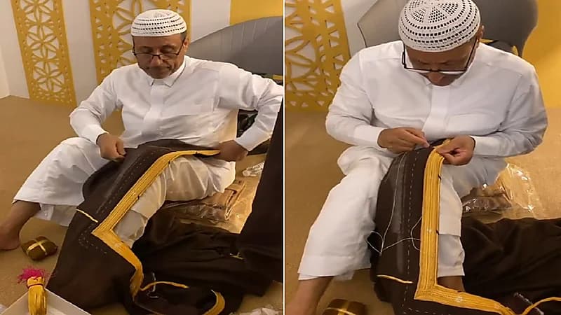 مواطن: البشت رمز للفخامة والهيبة وأنوي توريث صناعتها لأبنائي .. فيديو