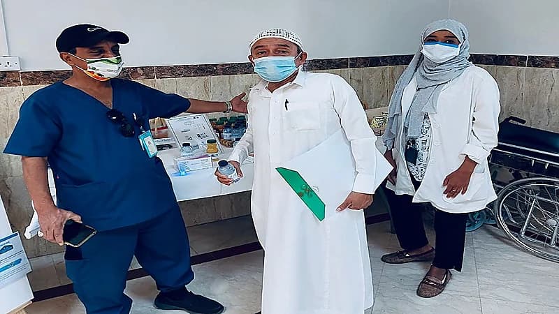 محاضرة عن السلامة الدوائية في مجمع إرادة والصحة النفسية بجدة