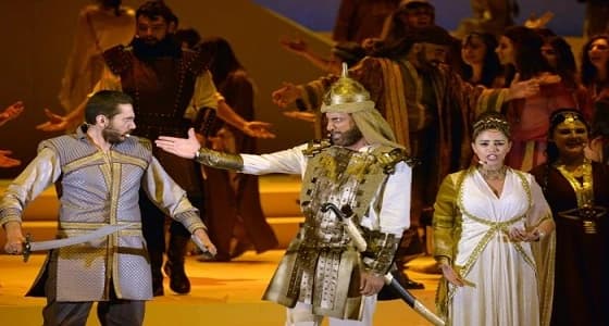 الجمعة.. " عنترة وعبلة " أول عرض أوبرالي عربي في المملكة